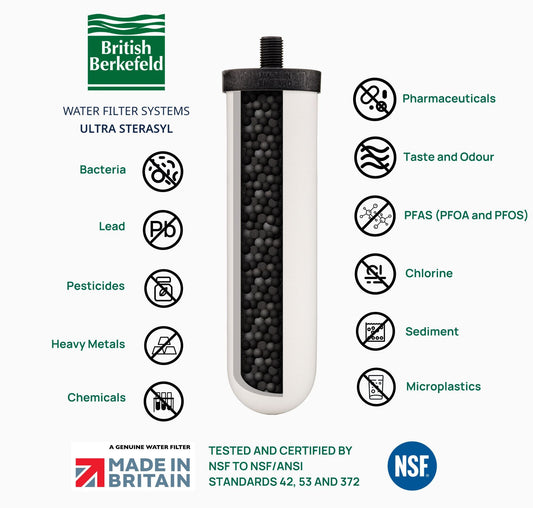 Ultra Sterasyl Water Filter by British Berkefeld  #8674