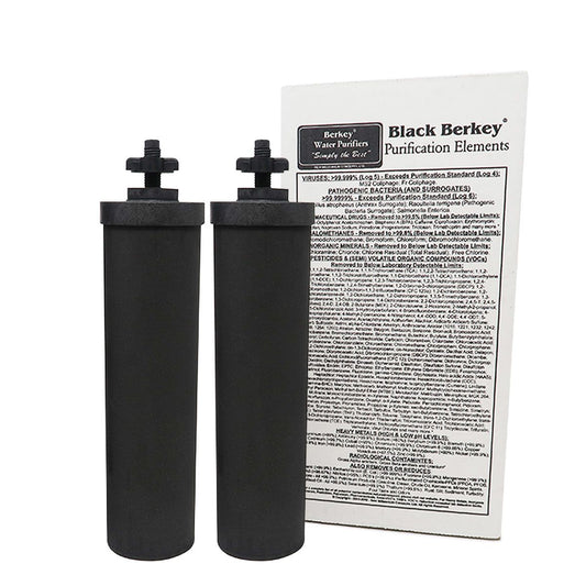 Black Berkey Water Filter Elements