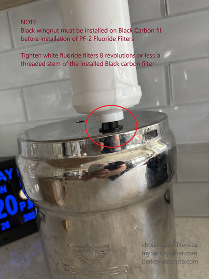 Berkey Fluoride Reduction Water Filter #PF-2