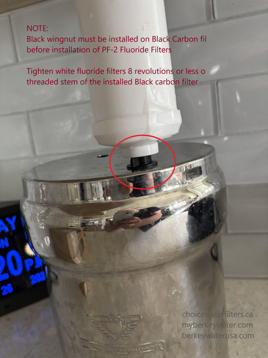 Berkey Fluoride Reduction Water Filter #PF-2