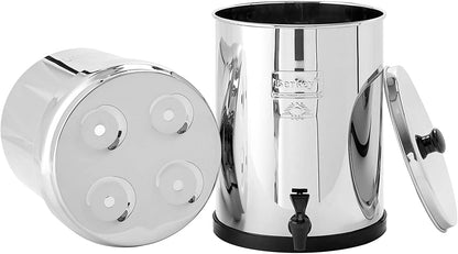Stainless steel Berkey canisters